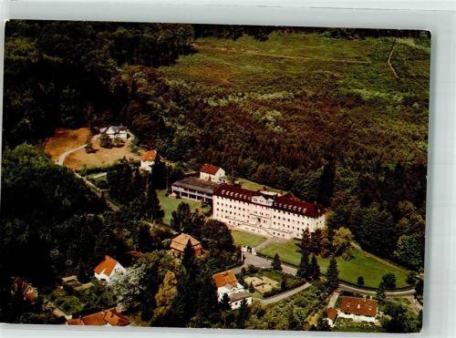 Grebenhain 1979 Fliegeraufnahme Kurheim der AOK Kassel