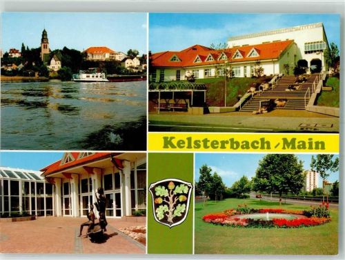 Kelsterbach Herz-Jesu-Kirche Bürgerhaus-Fritz-Treutel-Haus Parkanlagen
