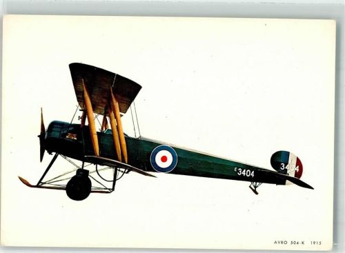 AVRO 504K 1915 Schulflugzeug Doppeldecker