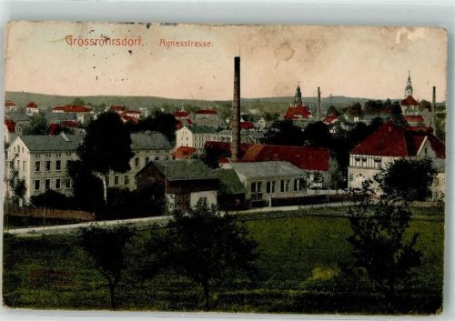 Großröhrsdorf 1916 Agnesstrassefeld WK I