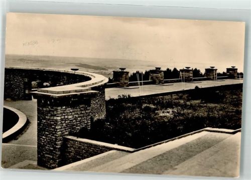 Weimar Mahn- und Gedenkstätte Buchenwald Ringgrab 3 und Straße der Nationen VEB Bild und Heimat
