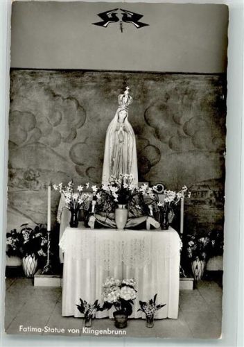 Klingenbrunn Kirche Fatima-Statue
