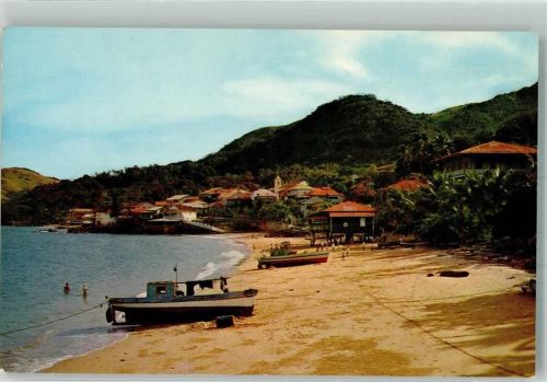 Panama City Strand Schwimmbad Fischerboote