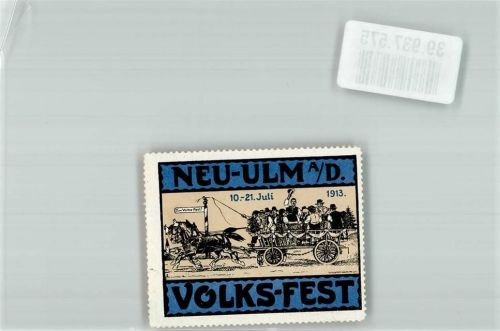 Neu-Ulm 1913 Volksfest 1913