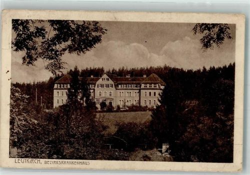 Leutkirch 1928 Bezirkskrankenhaus