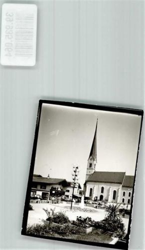 Bergen Pfarrkirche St. Ägidius Foto Original aus Archiv eines Ansichtskartenverlags Ort handschriftlich
