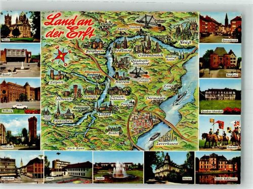 Bedburg An der Erft Landkarte