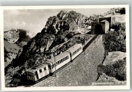 Wendelstein Die Wendelstein-Bahn Verlag Birkmeyer Nr. 1078 Hüttenstempel Wendelsteinhaus