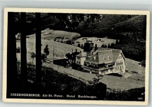 Svaty Petr 1943 Hotel Buchberger