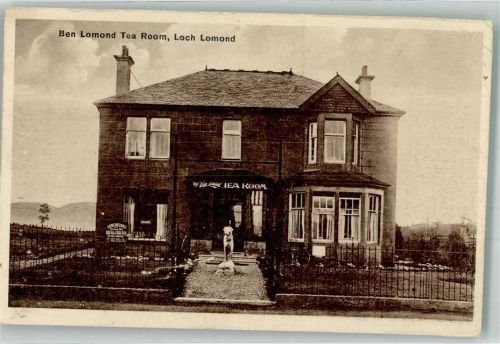 Glasgow 1932 Gasthaus Ben Lomond Tea Room Loch Lomaond