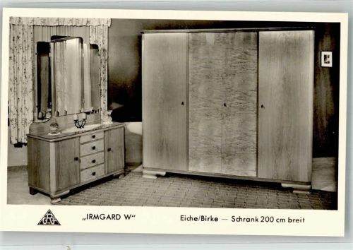 Irmgard W Eiche/Birke Schrank 200cm breit