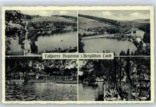 Diepental Talsperre, Erholungsstätte