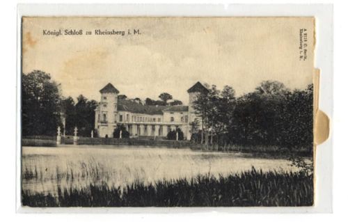 Rheinsberg Leporello, Schloß