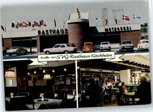 36275 W6437 Kirchheim , Hess - Autobahn Raststätte