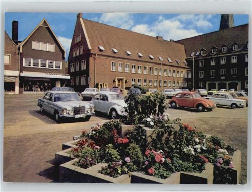 48249 W4408 Dülmen - Marktplatz, Rathaus, Auto