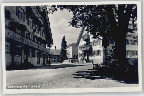 88171 W8999 Simmerberg - Dorfplatz