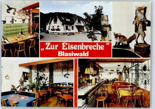 79859 W7826 Blasiwald - Gasthaus Zur Eisenbreche