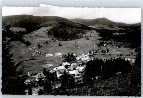 Menzenschwand Vorderdorf, Blick zum Spießhorn