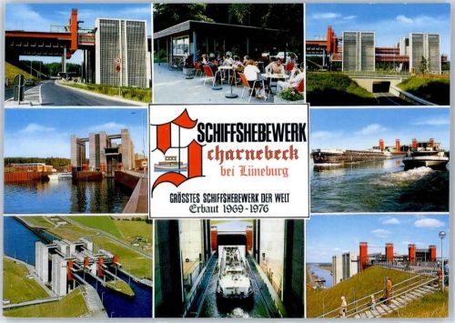 21379 W2127 Scharnebeck b Lüneburg - Schiffshebewerk
