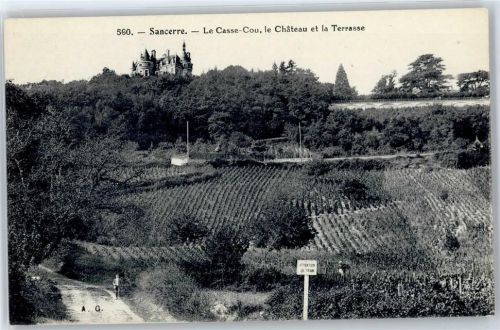 Sancerre Burg, Weinberge