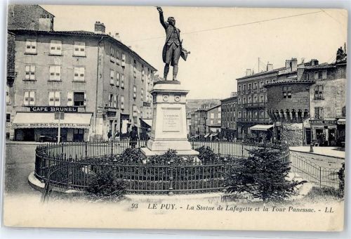 Le Puy Denkmal, Cafe Brunel