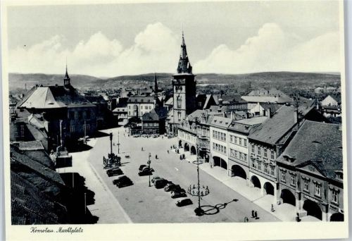 Chomutov Marktplatz
