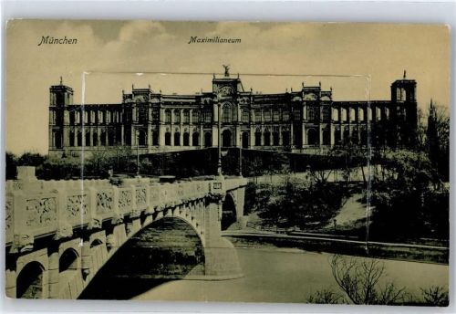 München Leporello, Maximilianeum, Brücke
