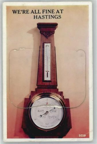 Hastings Leporello, Wetterstation