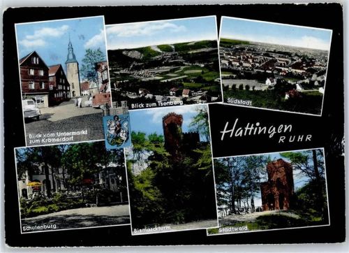 Hattingen Schulenburg Stadtwald Bismarckturm