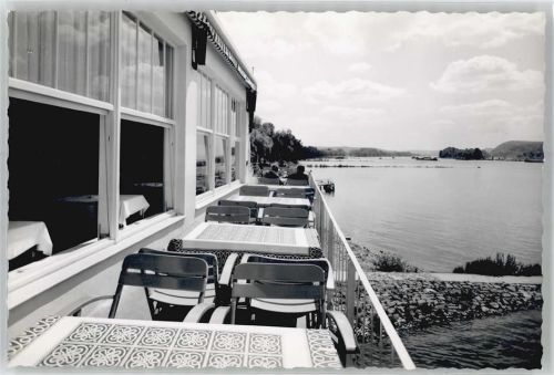 Rhöndorf Hotel Bellevue, Terasse