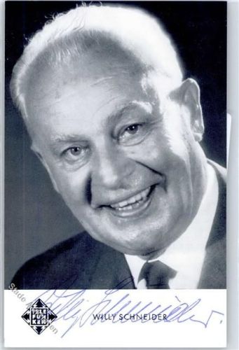 Schneider, Willy , signiert