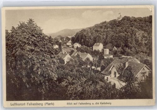 Falkenberg Karlsburg, Teilansicht