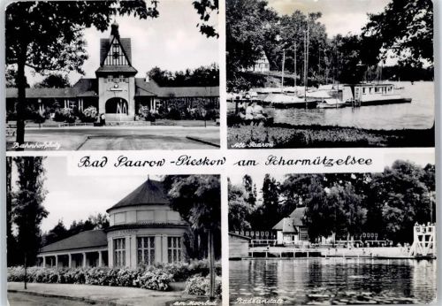 Bad Saarow Bahnhofsplatz, Badeanstalt, Kurhaus, Alt Saarow