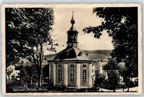 08309 O9404 Carlsfeld , Erzgeb - Kirche