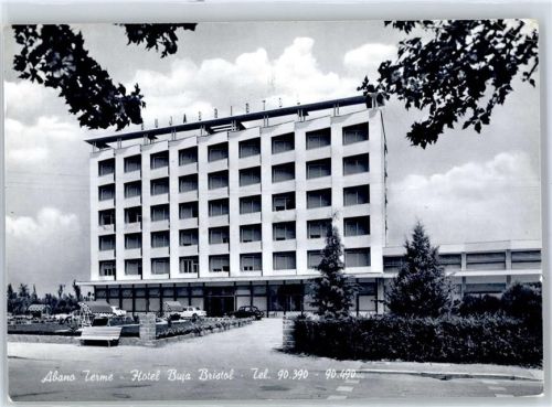 Abano Terme Bagni 1963 Hotel Buja Bristol
