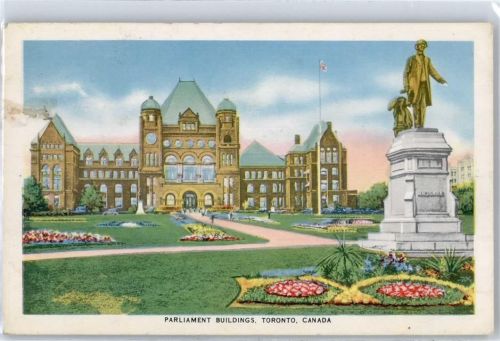 Toronto 1956 Parlament Denkmal