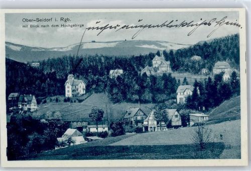 Seidorf Blick nach dem Hochgebirge