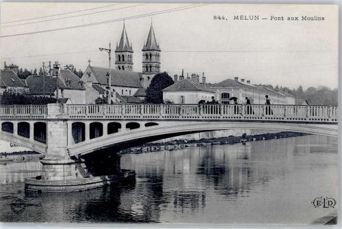 Melun Pont aux Moulins