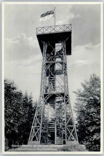 Buntenbock Aussichtsturm Kuckholzklippe