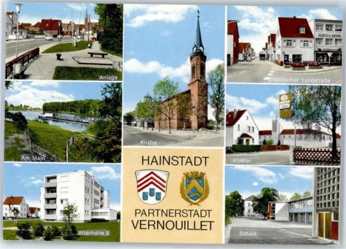 Hainstadt Altenheim Schule Kloster Kirche offenbacher Landstraße