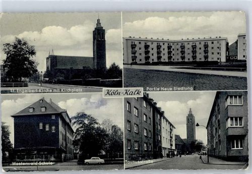 Köln Kalk 802 St. Engelbert-Kirche Kirchplatz Taunusstraße