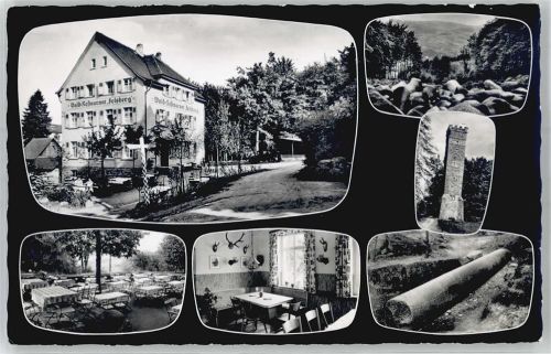 Felsberg Ohly Turm Riesensäule Felsenmeer Gasthaus