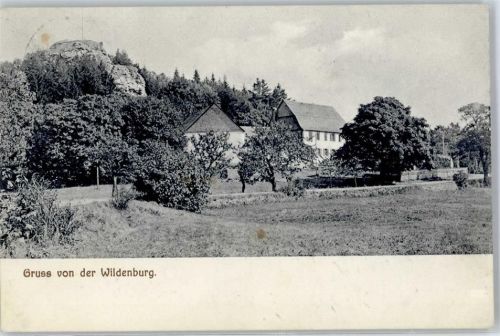 Wildenburg 1912 Gruß von der Wildenburg