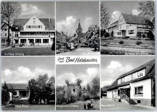 Holzhausen Kirche Pension Kurhaus burgruine Limberg