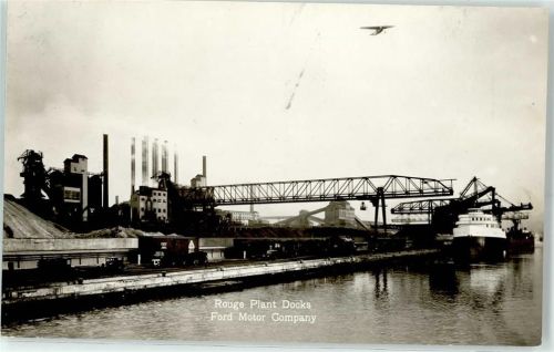 Dearborn Rouge Plant Docks Ford Motor Company