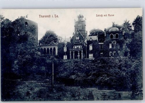 Tharandt Schloss mit Ruine