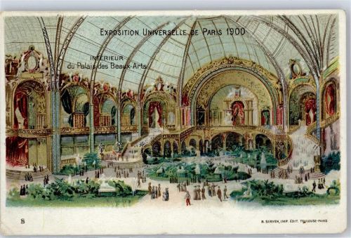 Paris 1900 Palais des Beaux Arts