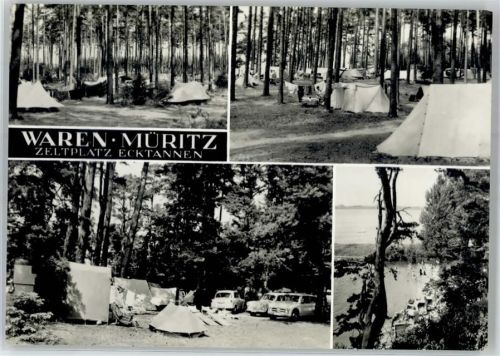 Waren Campingplatz Ecktannen Müritz See