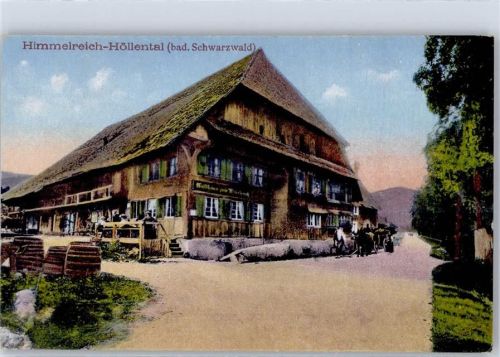 Höllental Gasthaus zum Himmelreich