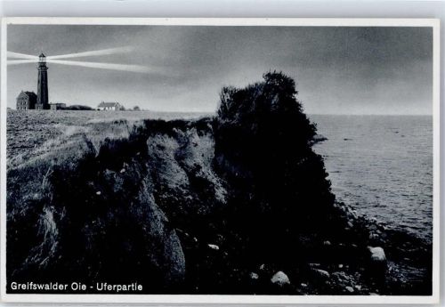 18374 O2385 Insel Oie b Ostseebad Zingst a Darß - Leuchtturm